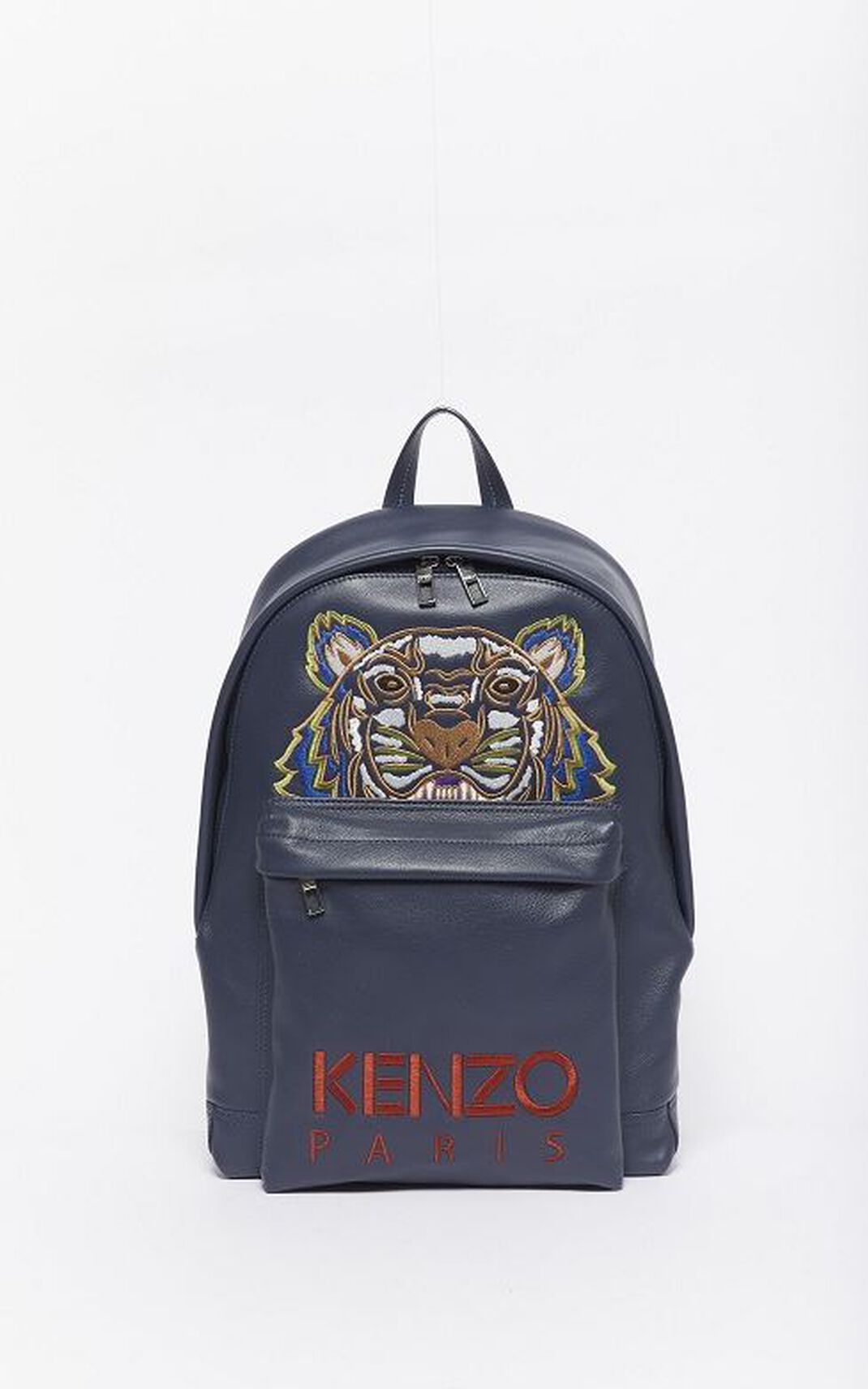 Mochila Kenzo Tiger Cuero Hombre Azul Marino Azules - SKU.2048498